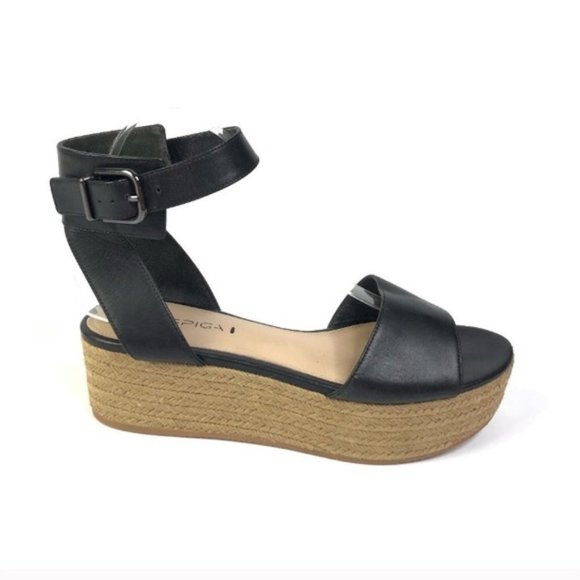 Via Spiga Shoes - Via Spiga Nemy Espadrille Woven Ankle Strap Sandal